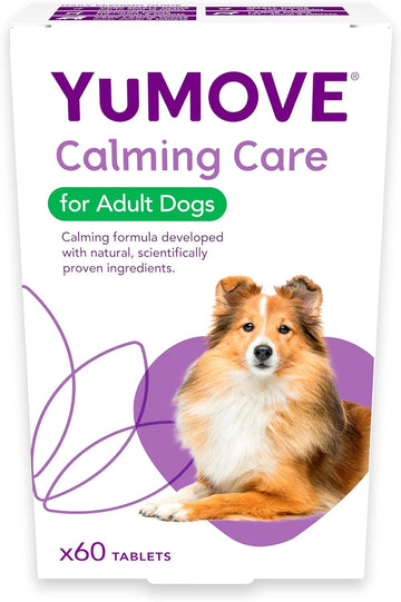 YuMOVE Calming Care for Adult Dogs | Previously YuCALM Dog | Calming Supplement for Dogs who are Stressed or Nervous |60 tablets | Packaging may vary?YUCA 60