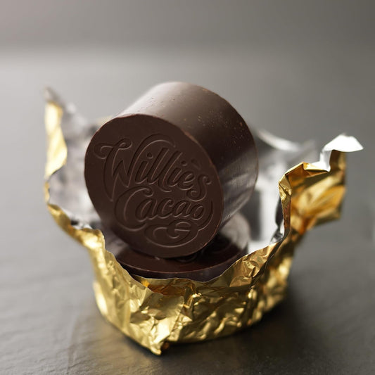 Willie'S Cacao - 100% Cacao - Peruvian Black 100% Chulucanans Cacao - 180G- Raisin & Plum Notes - For Cooking, Baking, Drinks - Vegan & No Added Sugar
