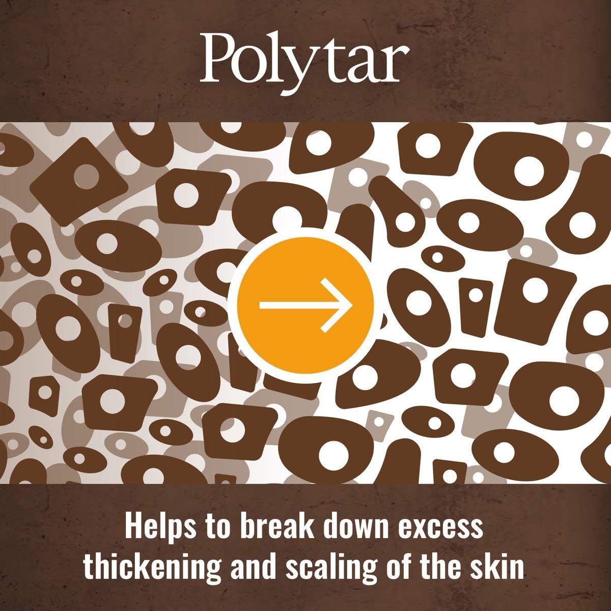Polytar Scalp Shampoo, For Scalp Conditions, Reduces Itching, Inflammation And Scales, Shampoo Treats Psoriasis, Seborrhoeic Dermatitis, Eczema And Dandruff, Contains Coal Tar Solution, 1 X 150Ml