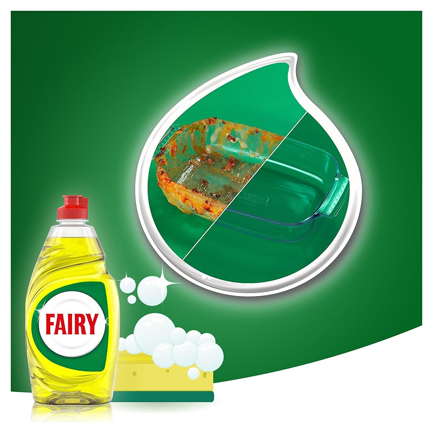 Fairy Liquid Lemon 433ml : Multipurpose Cleaners : Health & Household