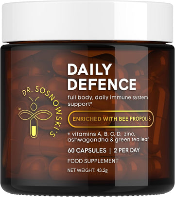 Dr Sosnowski'S | Bee Fuelled | Fight Tiredness & Promote Sustained Energy | Potent B-Vitamin Complex | Vegetable Capsules, 60Ct