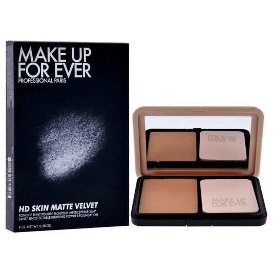 Make Up For Ever Hd Skin Matte Velvet Undetectable Longwear Blurring Powder Foundation 1N06 Porcelain