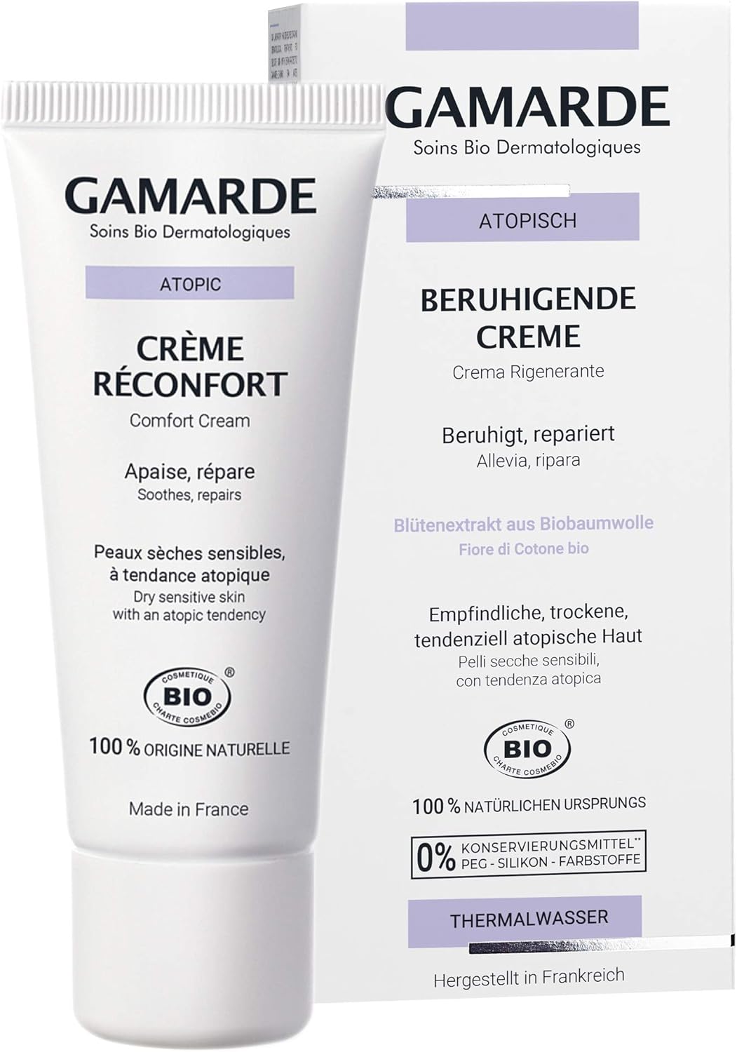 Gamarde Organic Atopic Comfort Cream 40Ml