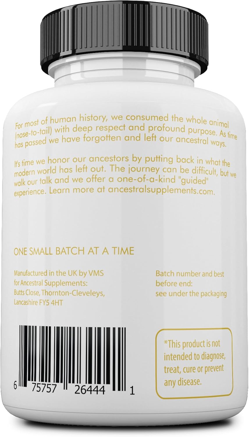 Nattura G-H3 Ultra, Ultimate Antioxidant Formula - New, Improved Anti-Aging Complex (Ginkgo Biloba, R-Alpha Lipoic Acid, Coenzyme Q10, Acetyl L-Carnitine, Vitamin B6) - 60 Caps