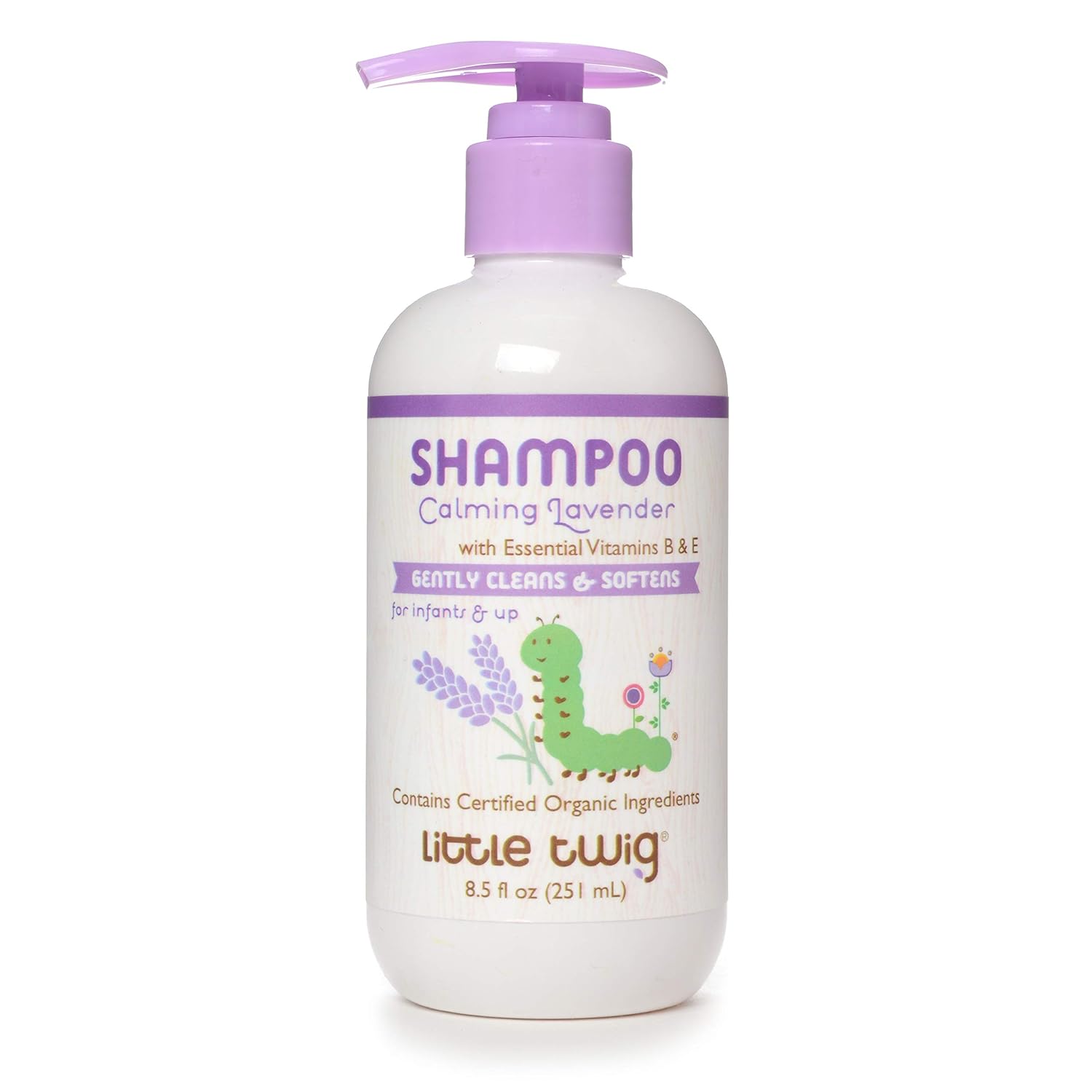 Little Twig Shampoo, Natural Plant Derived Formula, Lavender, 8.5 fl oz