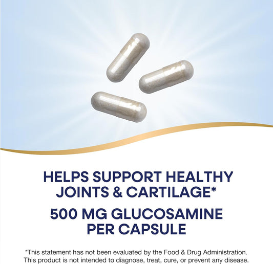 Nature'S Way Gs-500 Glucosamine Sulfate, Joint Health Support Supplement*, 240 Capsules