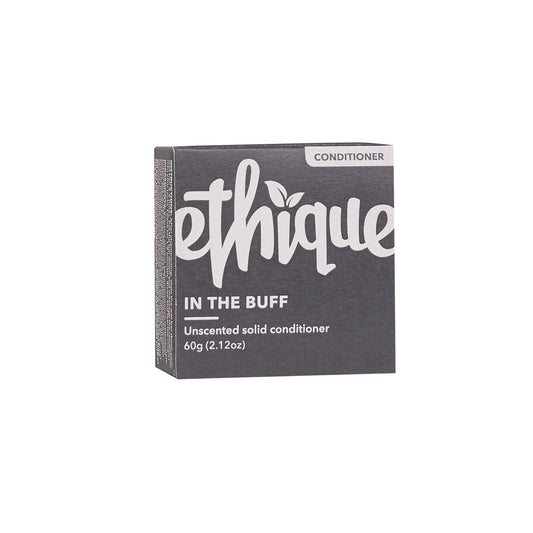 Ethique Solid Conditioner Bar For Sensitive Scalps - In The Buff Unscented - Vegan, Eco-Friendly, Plastic-Free, Cruelty-Free, 2.12 Oz (Pack Of 1)