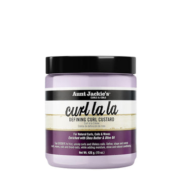 Aunt Jackie'S Curl La La Defining Curl Custard Travel Size 3Oz