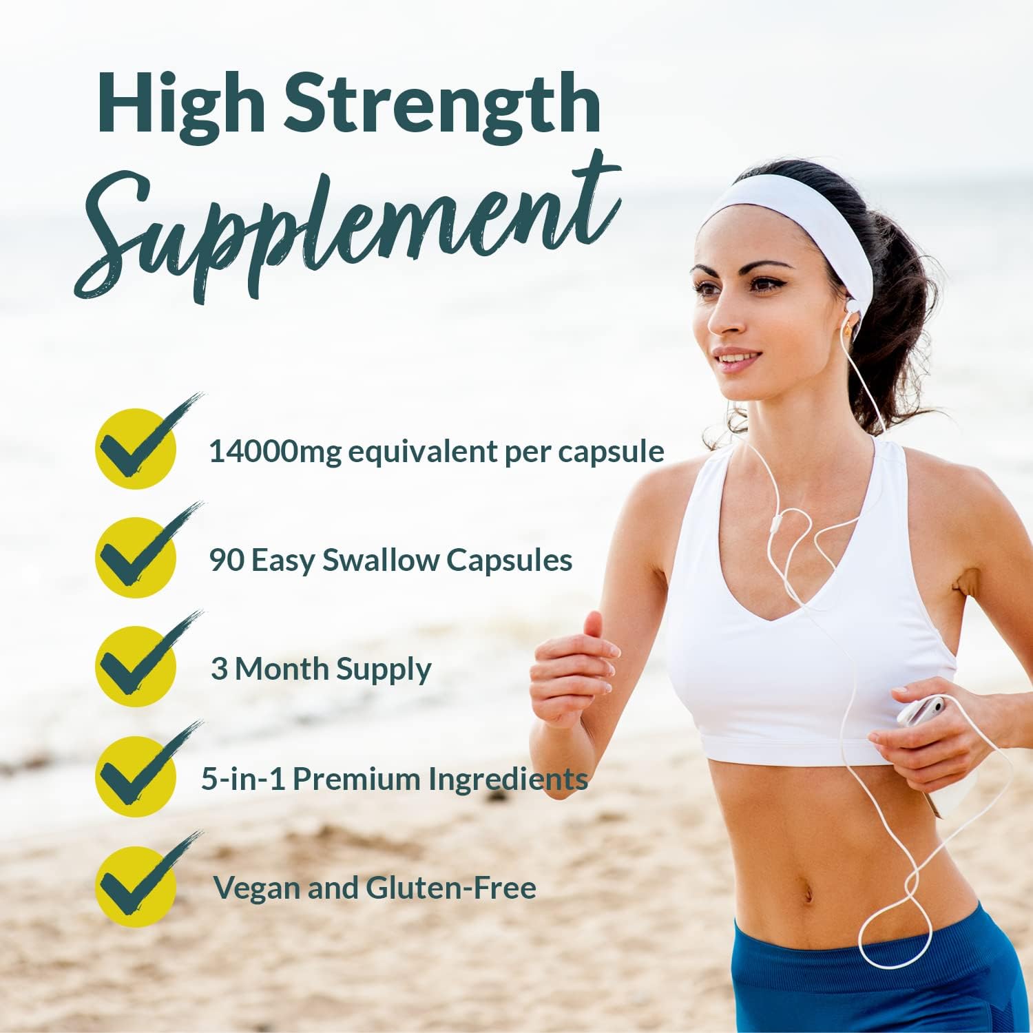 5-in-1 Berberine 14000mg with Ceylon Cinnamon Milk Thistle Turmeric Artichoke - 30:1 Concentrated Formula Berberine - 3 Month Supply For High Potency - Immune Heart Support : Health & Household
