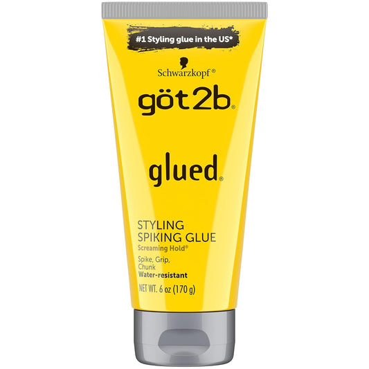 Got2B Ultra Glued Invincible Styling Gel 2 - 6 Oz Tubes + 1 Travel 1.25 Oz Tube
