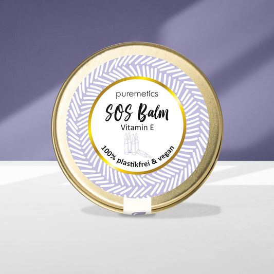 Puremetics Sos Balm, Vitamin E, 10 G