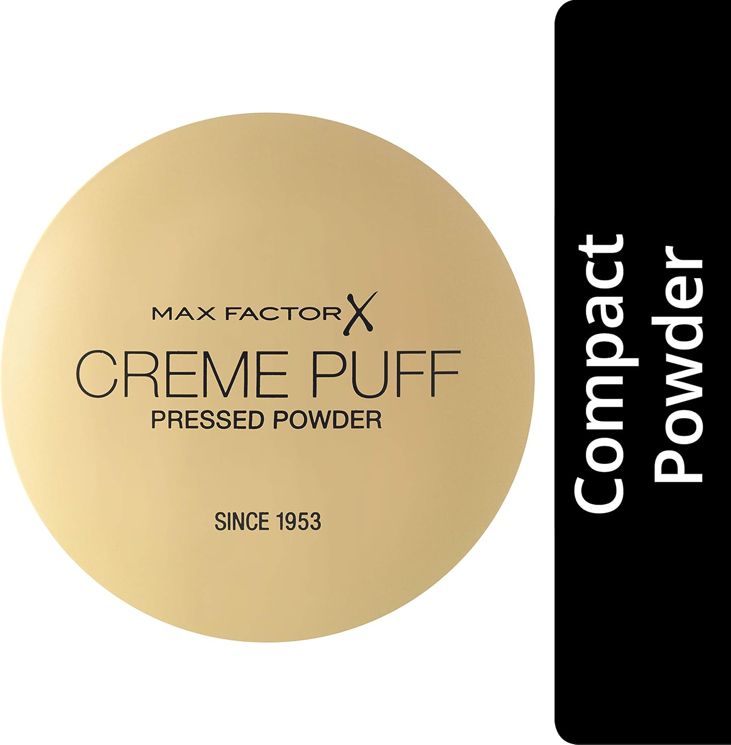 Max Factor Cream Puff Pressed Compact Powder, 21 g, 53 Tempting Touch(without a sponge) : Amazon.co.uk: Beauty