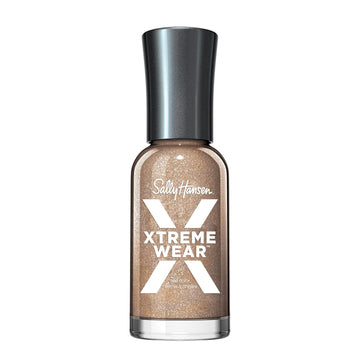 Sally Hansen Xtreme Wear Nail Polish, Streak-Free, Shiny Finish, Long-Lasting Nail Color, Golden-I, 0.12 Fl Oz