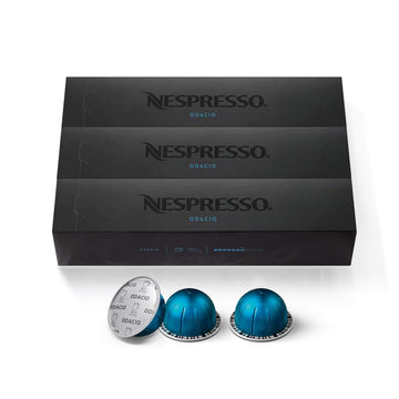 Nespresso Capsules Vertuo, Odacio, Medium Roast Coffee, 30-Count Coffee Pods, Brews 7.8Oz