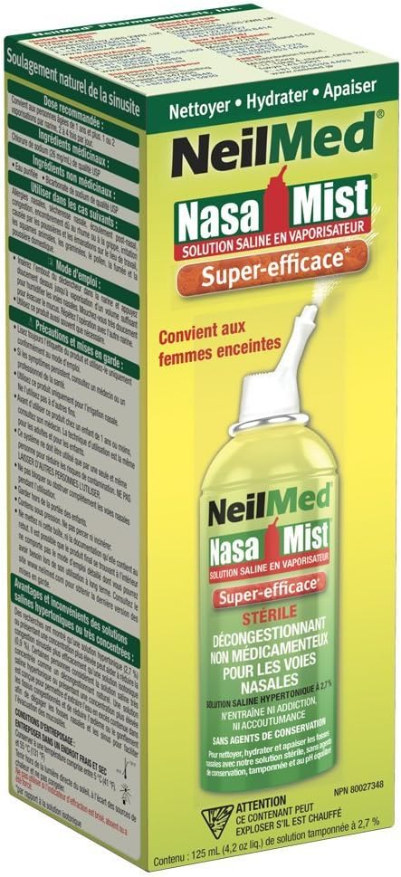 Neilmed Nasamist Hypertonic Saline Spray