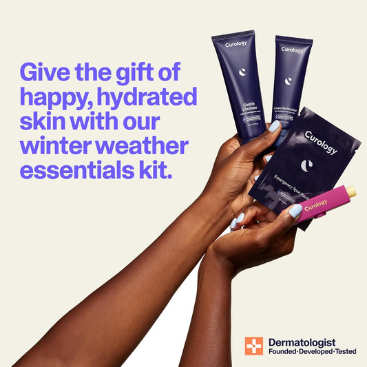 Curology Dry Skin Saver Set, Hydrating Skin Care Essentials With Emergency Spot Pimple Patches For All Skin Types Including Sensitive, 60 Day Regimen