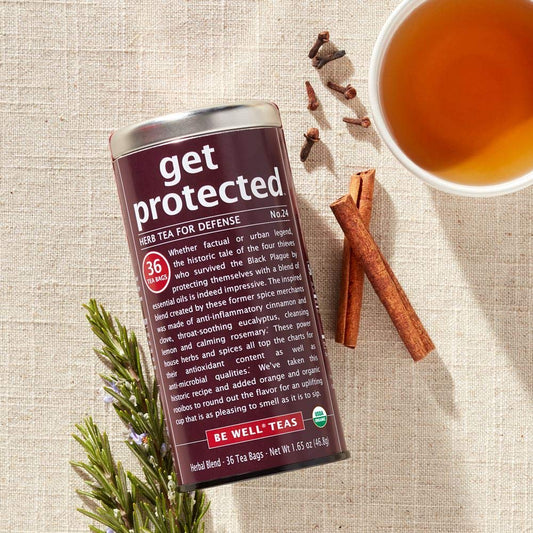 The Republic Of Tea Get Protected - No. 24 Herb Tea For Defense, 36 Tea Bags