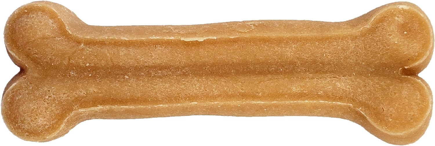 Himalayan Pet Supply Dog Chew Bone - Large | Long Lasting, Stain Free, Protein Rich, Low Odor | 100% Natural, Healthy & Safe | No Lactose, Gluten, Soy or Grains | for Dogs 45 lbs and Over