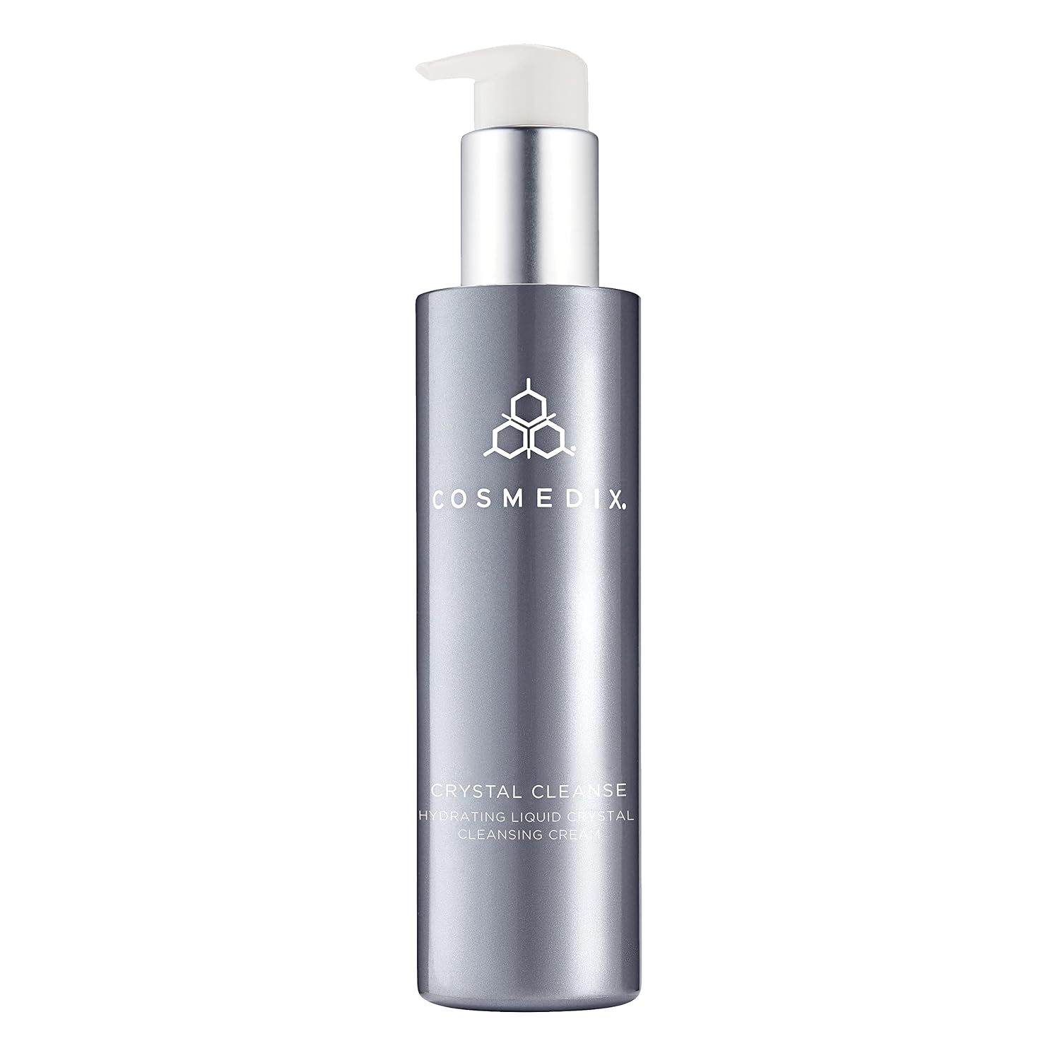 Cosmedix Crystal Cleanse - Hydrating Liquid Cleansing Cream - Removes Daily Impurities - Gentle Enough For All Skin Types - Delivers Long-Lasting Moisture - Refreshes Your Complexion - 5.5 Oz