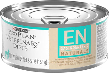 Purina Pro Plan Veterinary Diets En Gastroenteric Naturals Feline Formula Wet Cat Food - 5.5 Ounce (Pack Of 24)