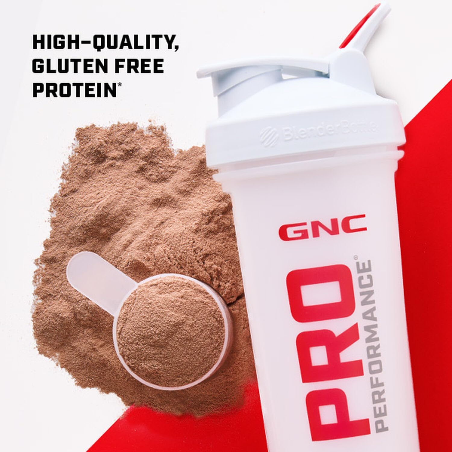 GNC Pro Performance 100 Percent Whey Protein Powder, Vanilla Cream, 4.8 Pound : Health & Household