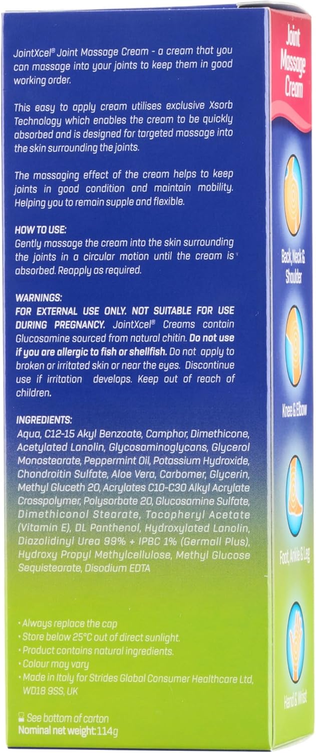 JointXcel - Original Cream - 114g : Amazon.co.uk: Health & Personal Care