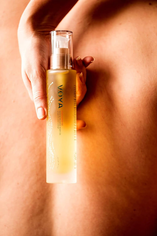 Voya Serenergise | Rejuvenating Body, Ginger & Sweet Orange Scent, Organic,100Ml