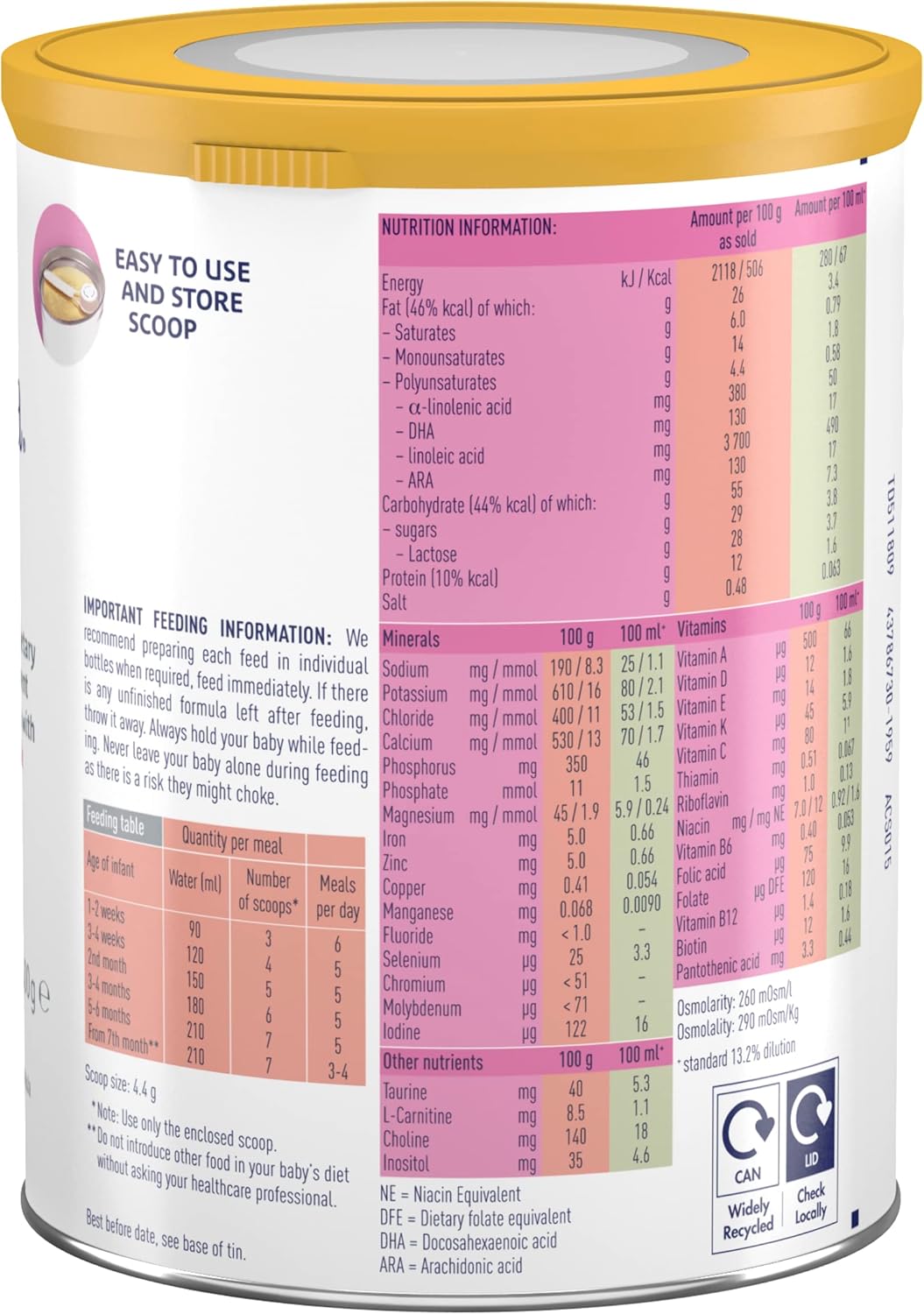 Sma Nutrition Althéra