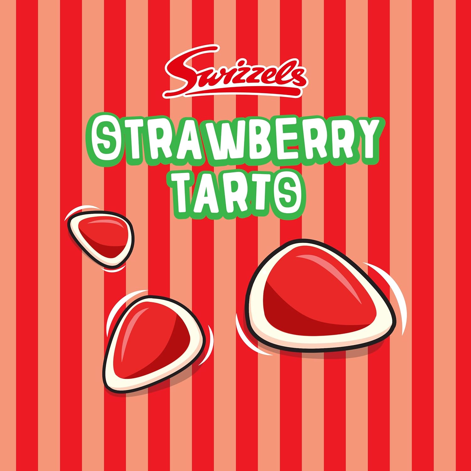 Swizzels Sweet Tubs, Fun Gums Strawberry Tarts, Fruit Flavour Foam and Jelly Gums, Sharing Tub of Sweets, Free From Artificial Colours (120 Sweets Approximately) (Pack of 2) : Amazon.co.uk: Grocery