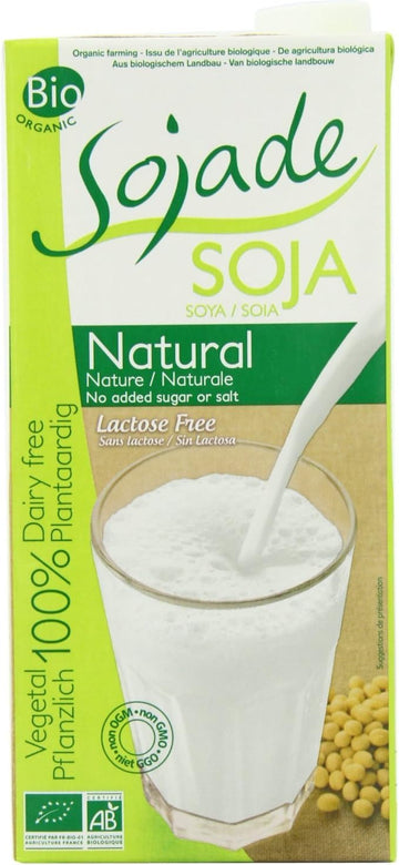 Sojade Org Unsweetened Soya Drink 1000Ml X 4