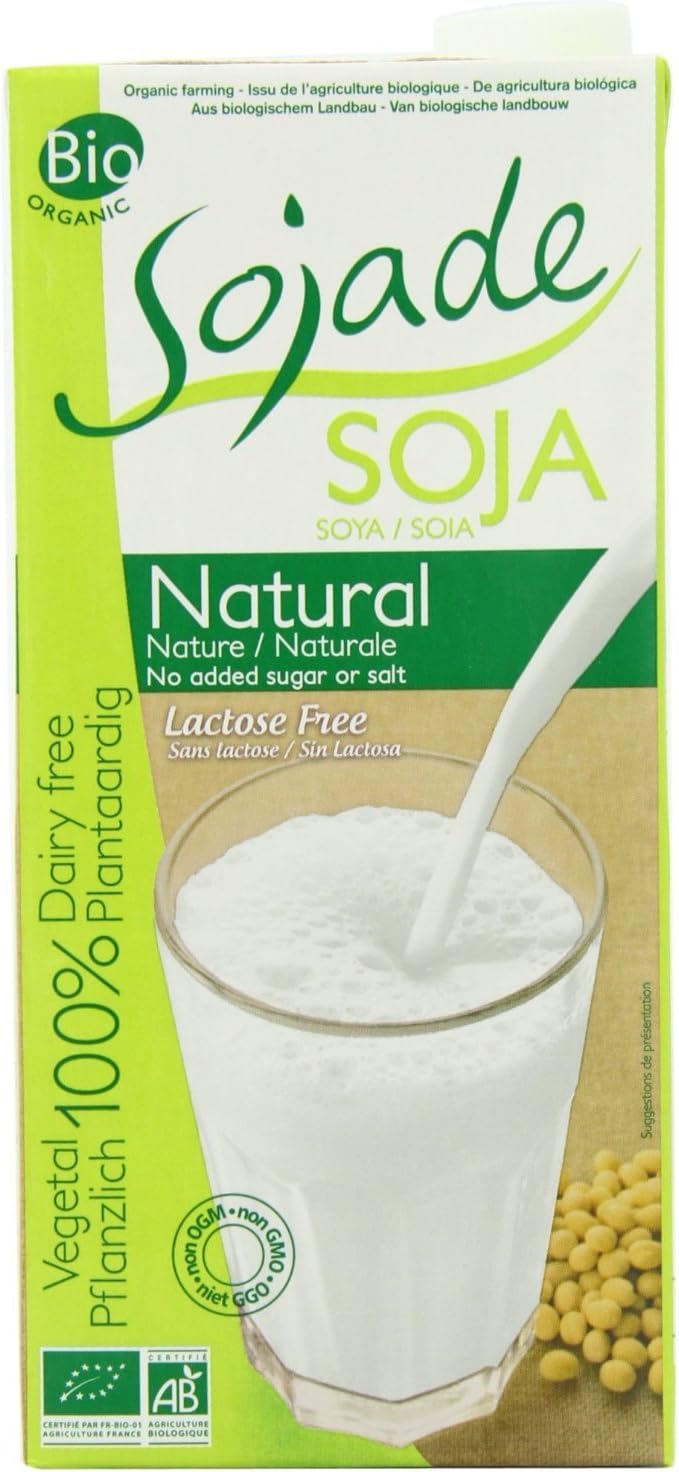 Sojade - Org Unsweetened Soya Drink | 1000Ml | Bundle By Sojade