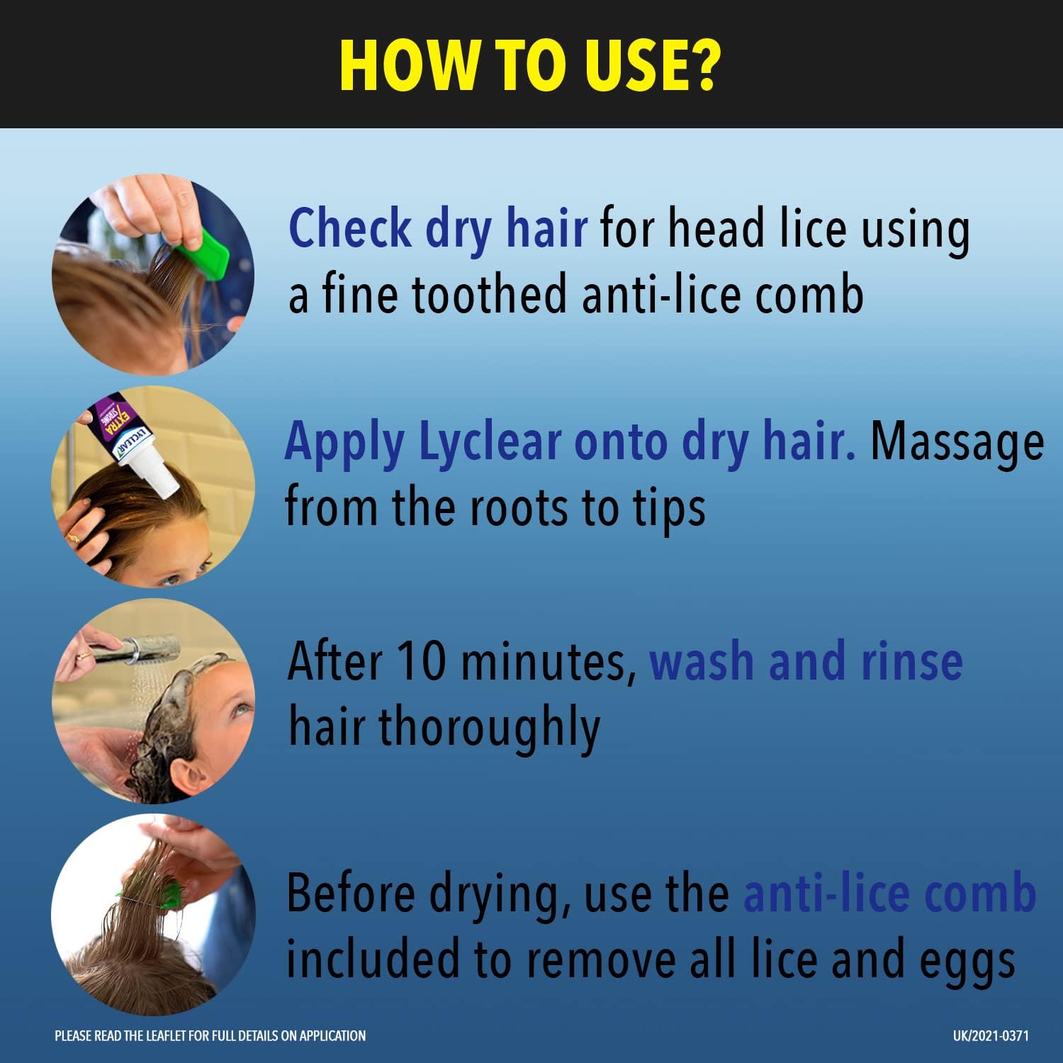 Lyclear Express Treat & Protect Spray - Kills Head Lice & Eggs – Effective In Just 5 Minutes On Head Lice & Helps Protect For Up-To 72 Hours* – 100Ml Spray Format