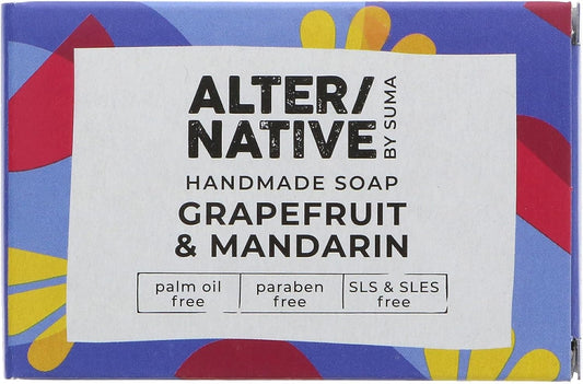 Suma Handmade Soaps | Grapefruit & Mandarin | 2 X 95G