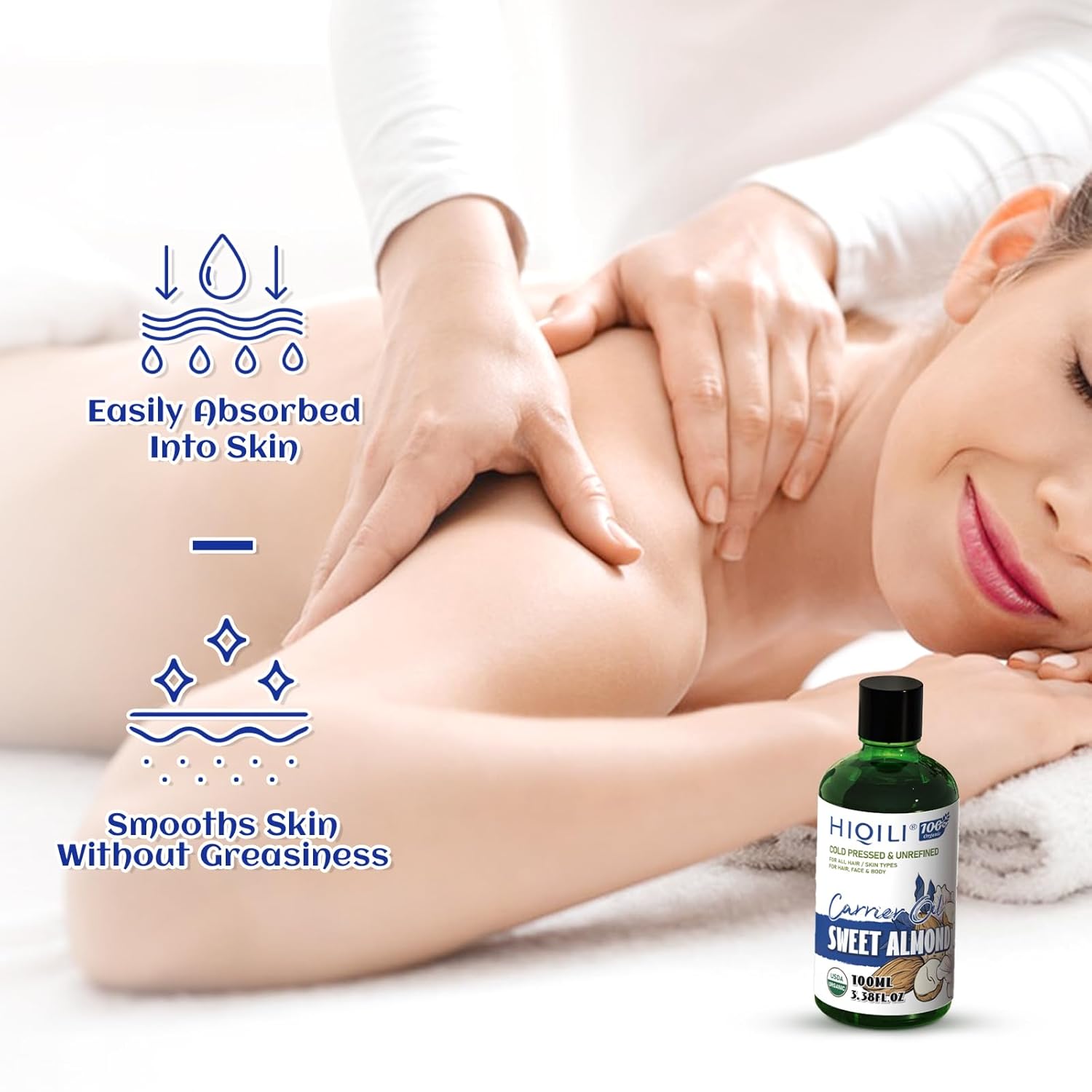 Hiqili 3.38 Fl Oz Organic Rosehip Seed Oil For Face, 100% Pure And Natural, Cold Pressed, Carrier Oil For Skin, Hair & Nails - Women & Men : Health & Household