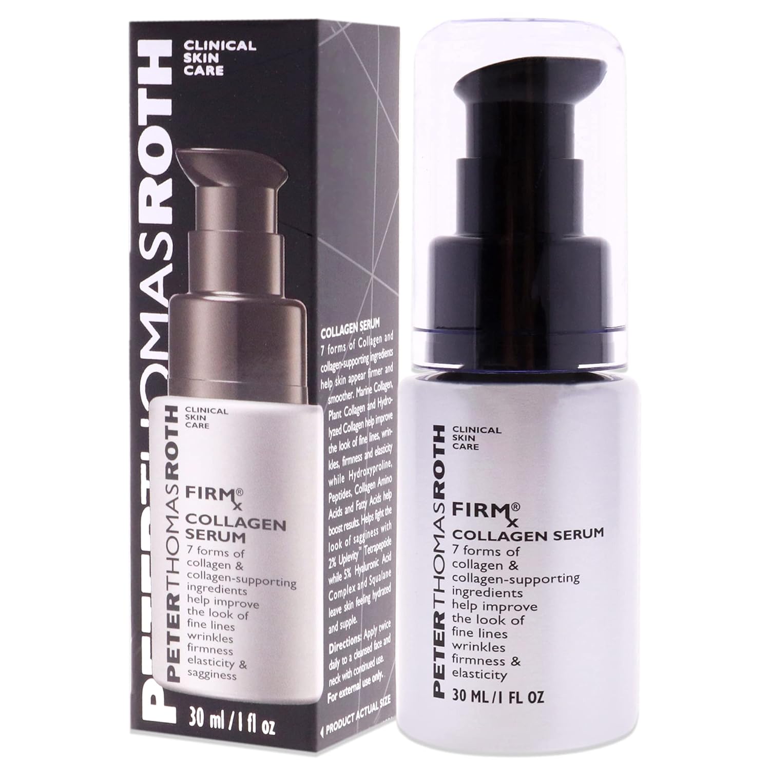 Peter Thomas Roth | Firmx Collagen Serum Face Serum With Collagen | Collagen Serum, Firming Face Serum, 1 Oz : Beauty & Personal Care