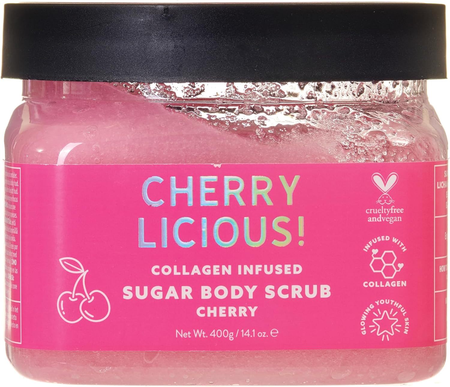 Yes Studio Cherry Licious! Body Scrub 400G