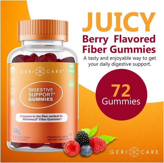 Geri-Mucil Psyllium Powder By Gericare|4-In-1 Orange-Flavor Psyllium Husk Powder| Daily Fiber Supplement| Sweetened Gluten-Free Fiber Drink Mix| Water-Soluble Husk Fiber Powder For Bowel Movement|13Oz