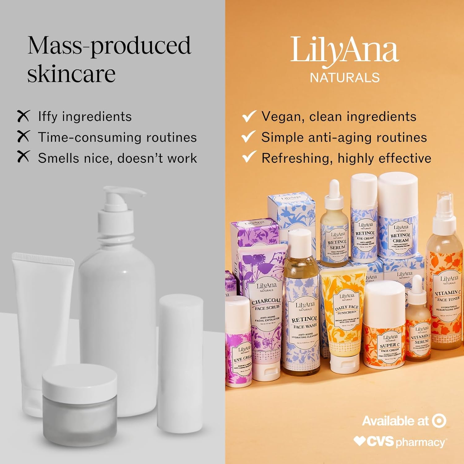 LilyAna Naturals Dark Spot Corrector - Dark Spot Remover for Face - Brightening Face Serum for Women and Men - Niacinamide and Licorice Root -1oz : Beauty & Personal Care