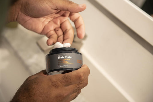 Scotch Porter Smoothing Hair Balm for Men | Instantly Controls, Moisturizes, Defines & Adds Shine | Free of Parabens, Sulfates & Silicones | Vegan | 3.4oz