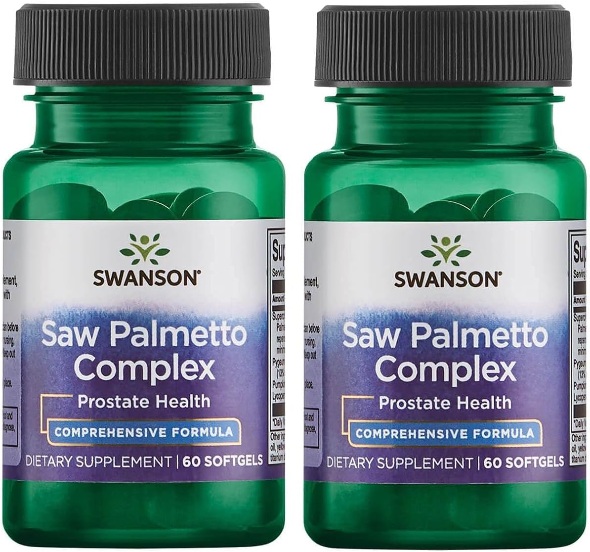 Swanson Saw Palmetto Complex 60 Sgels 2 Pack