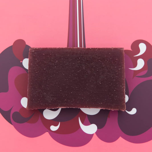 Shower Blocks - Black Cherry Shower Gel | Plastic, Sls, Sles & Paraben Free | Natural & Vegan | Moisturising Body Soap For The Shower
