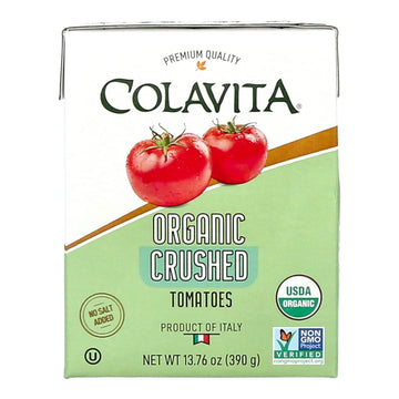 Colavita Recart Tomatoes - Organic Crushed, 13.76oz Recart