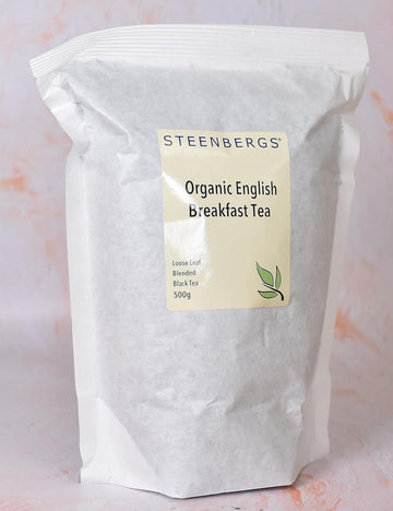 Steenbergs Organic English Breakfast Tea 500G, Loose Leaf
