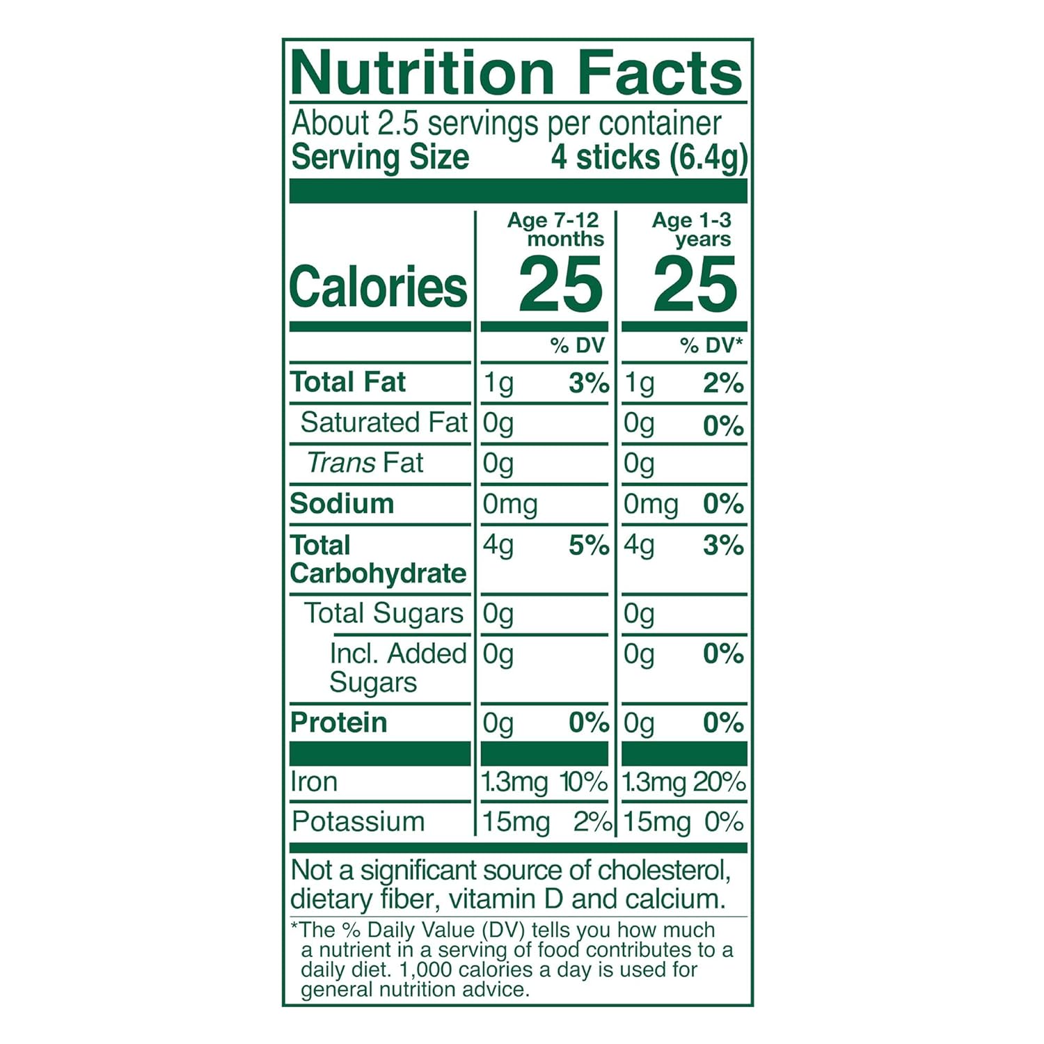 Little Bellies Organic Strawberry Pick-Me Sticks Baby Snack (Pack of 5 x 0.56 oz Individual Packs) : Baby