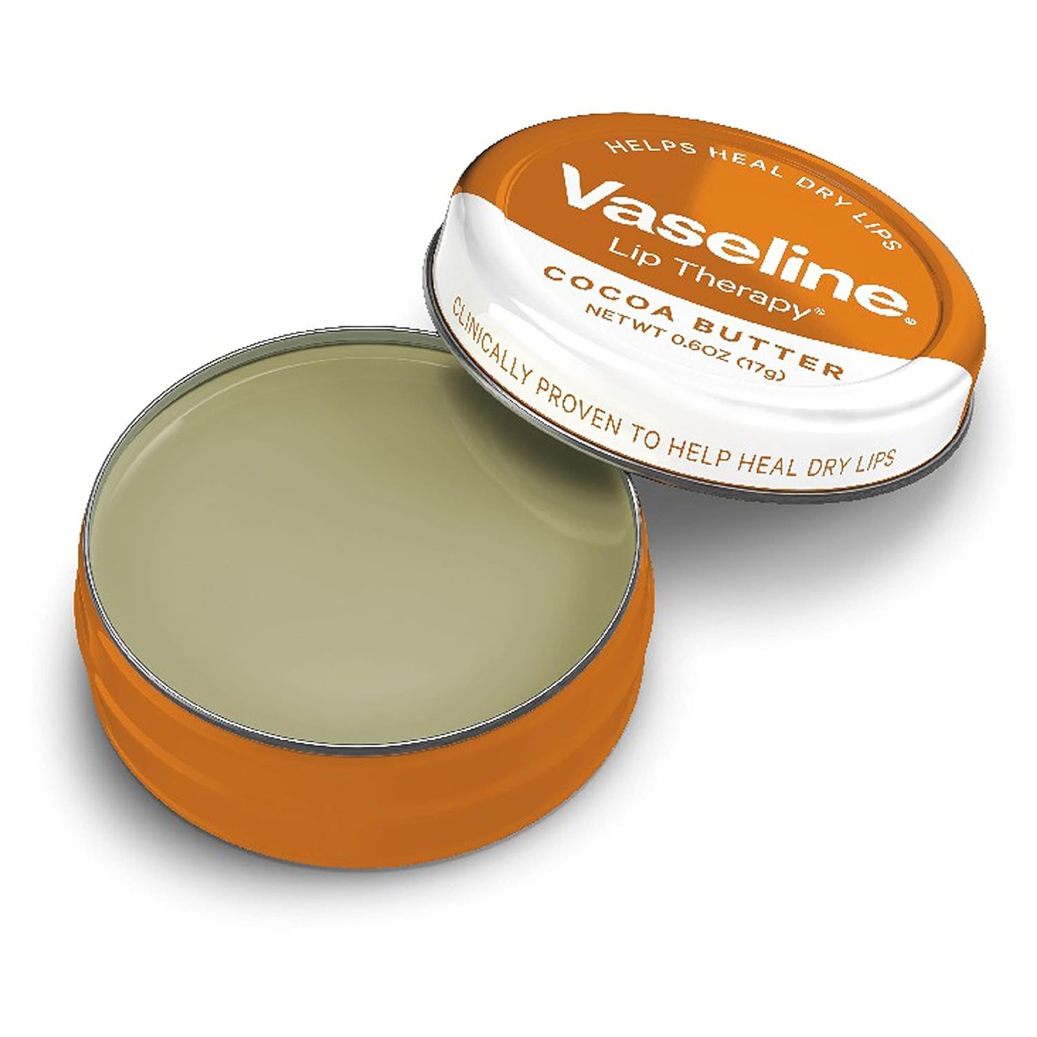 Vaseline Lip Therapy Lip Balm Tin, Cocoa Butter, 0.6 oz : Beauty & Personal Care
