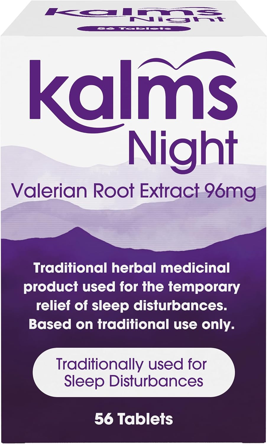 Kalms Night, 56 Tablets - Traditional Herbal Medicinal Product Used For The Temporary Relief Of Sleep Disturbances