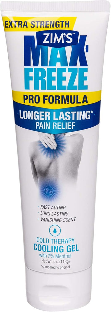 Zim'S Max Freeze Pro Formula Gel, 4 Ounce