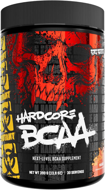 Mutant Hardcore Bcaa - Pre, Intra Or Post Workout – Bcaa Next Level Branched-Chain Amino Acids Supplement – Hydration + Recovery - 30 Serving - Pineapple
