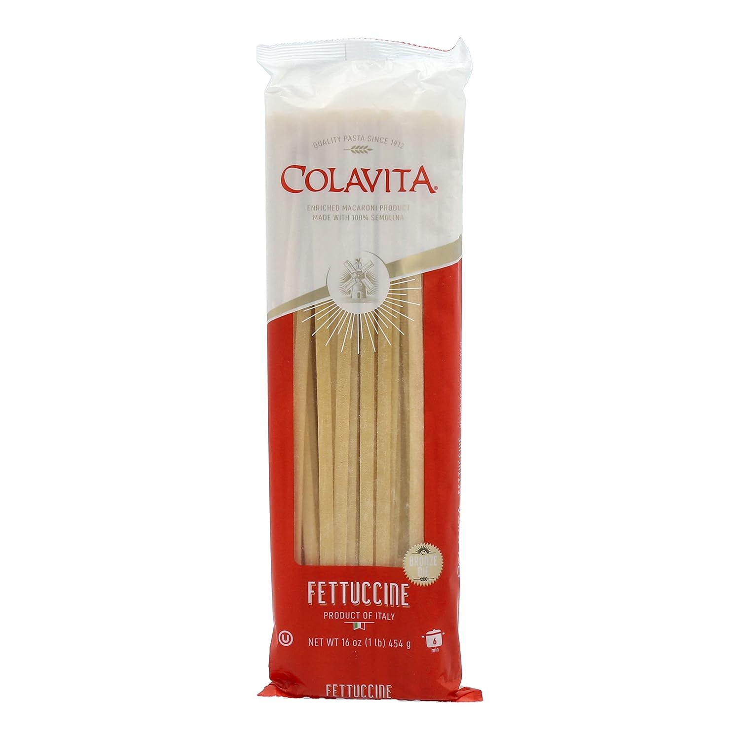 Colavita Pasta - Fettuccine, 1 Pound - Pack of 20
