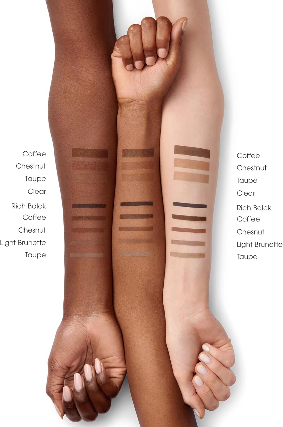 bareMinerals Strength & Length Serum Infused Brow Gel 5ml Taupe